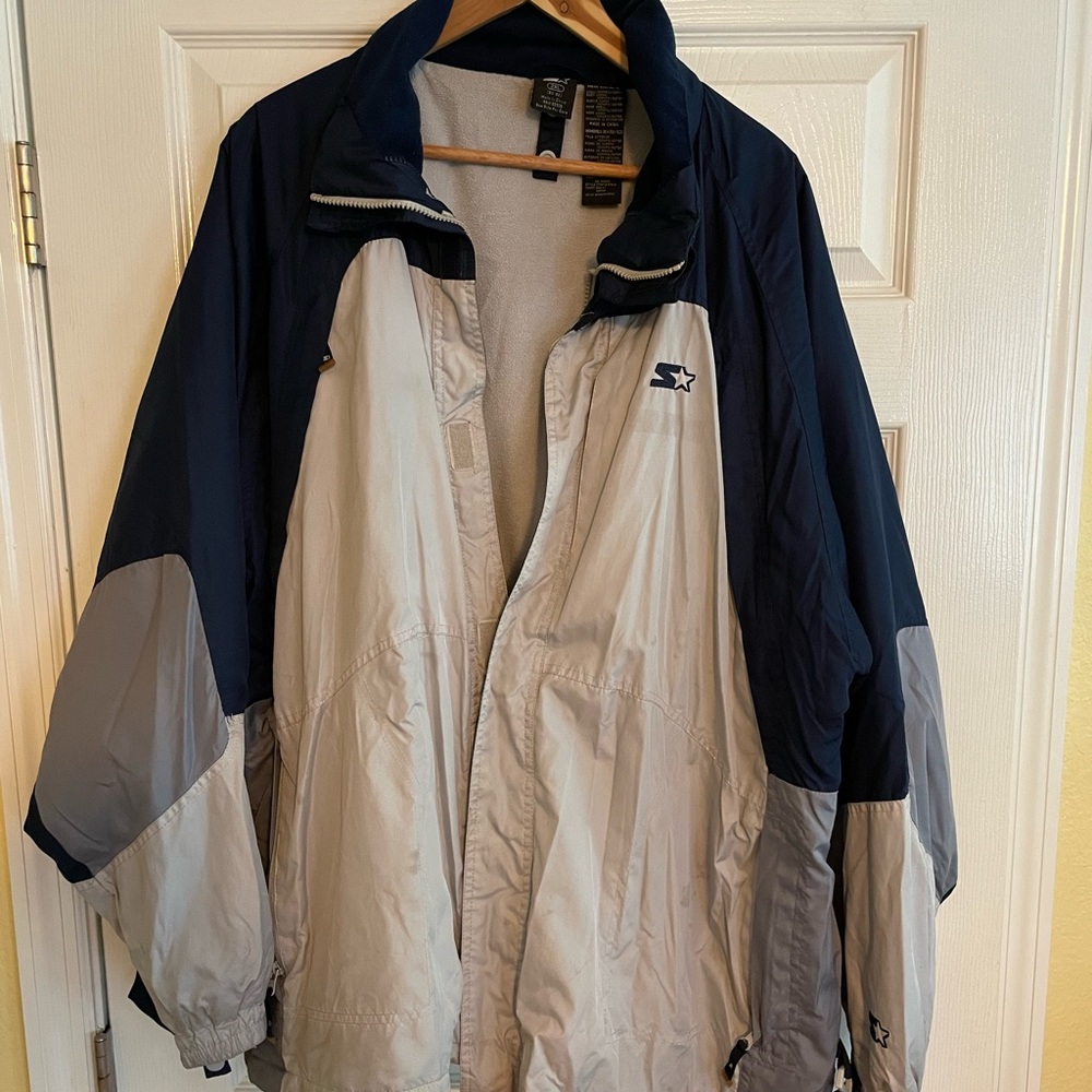 Unisex starter windbreaker size 2XL